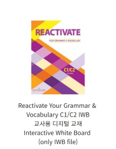 Reactivate Your Grammar &amp; Vocabulary C1/C2 IWB